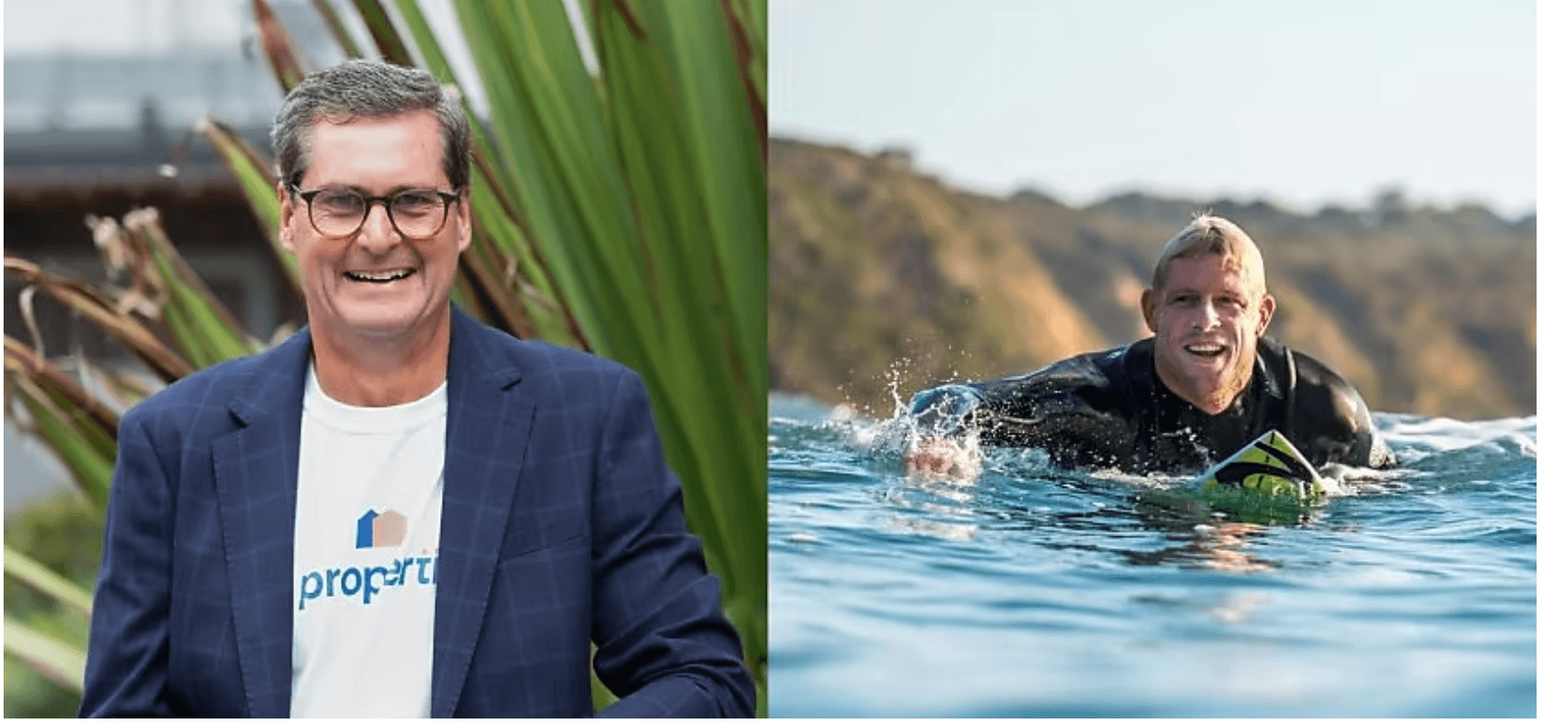 Mick Fanning  & Craig Deveson