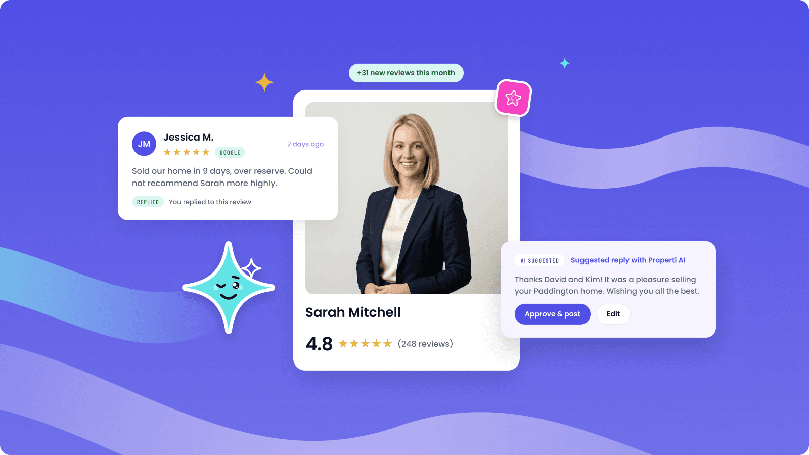 Reviews launch hero